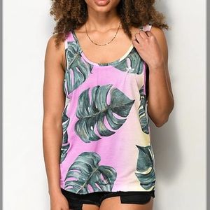 ‼️SALE‼️ adidas x Farm Rio Tropical Palm Leaf Tie Dye Tank Top XS
